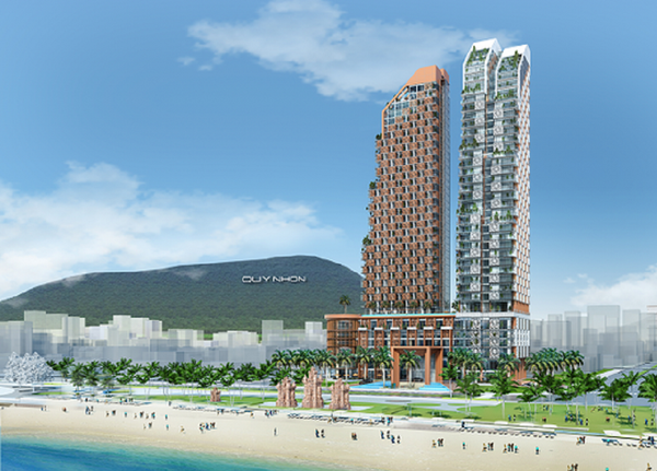 Phối cảnh dự Khu phức hợp Khách sạn, Thương mại và Căn hộ cao cấp Thiên Hưng có mức đầu tư hơn 2.900 tỉ đồng - Sputnik Việt Nam