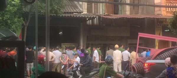 Hiện trường vụ nổ nghiêm trọng khiến một người chết - Sputnik Việt Nam