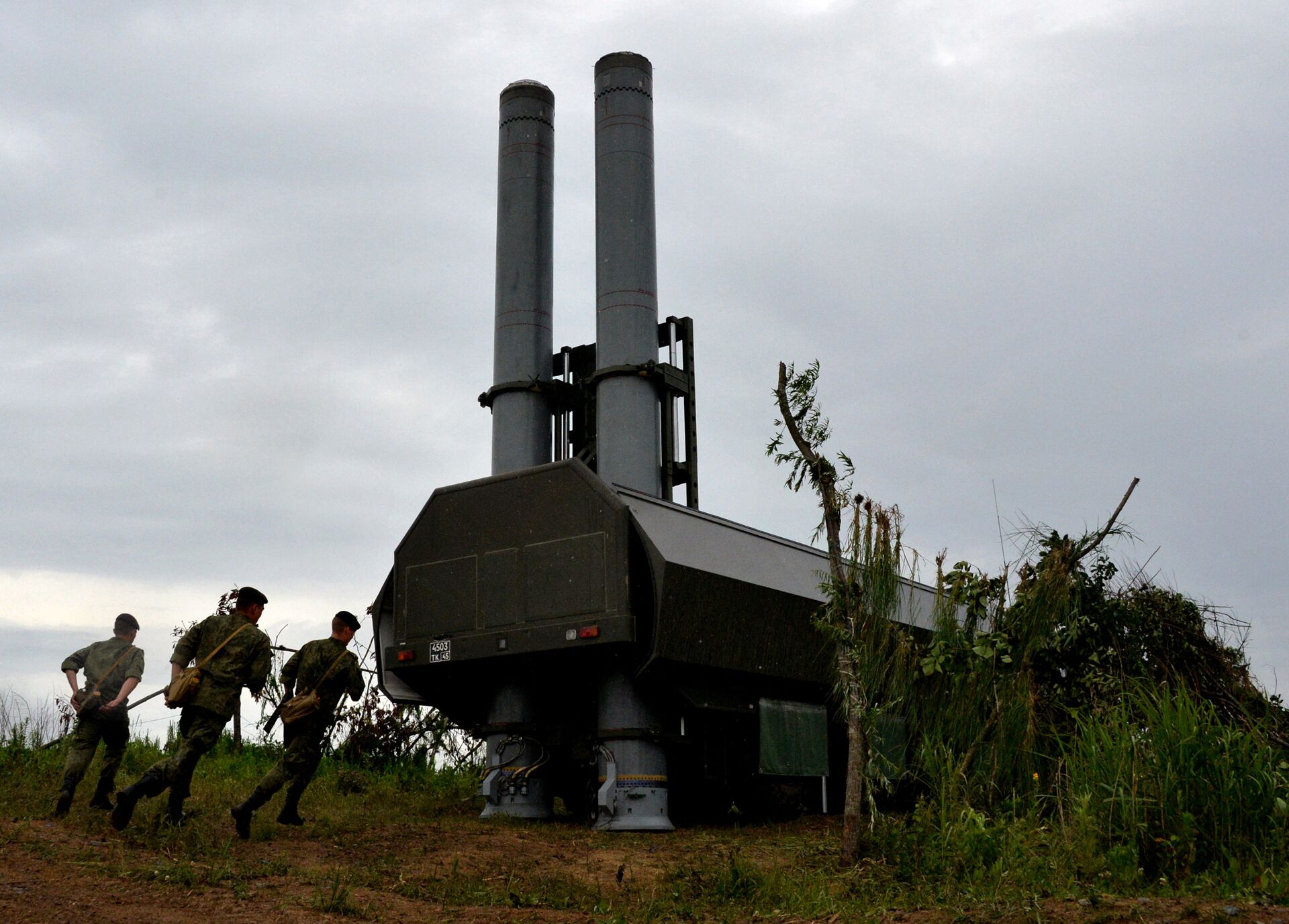 Hệ thống tên lửa phòng thủ bờ biển mới Bastion trong cuộc tập trận ở Vùng Primorsky - Sputnik Việt Nam, 1920, 20.04.2022