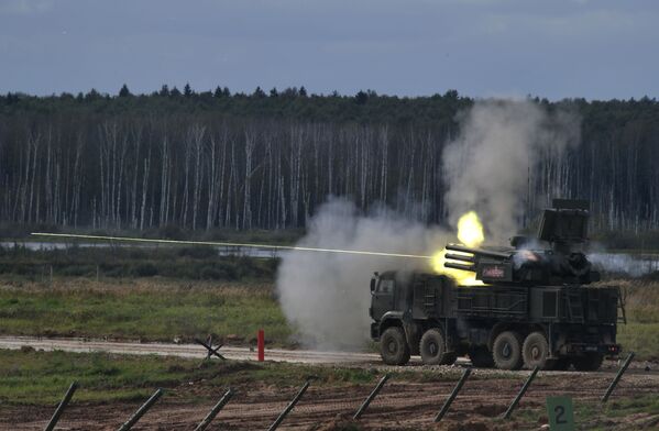 Hệ thống tên lửa phòng không Pantsir-S1 - Sputnik Việt Nam