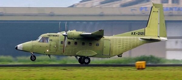 Máy bay vận tải - tuần thám biển NC-212i của Việt Nam tiến hành chuyến bay thử nghiệm - Sputnik Việt Nam