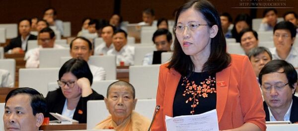 Đại biểu Lê Thị Nga - Chủ nhiệm Ủy ban Tư pháp Quốc hội. Đại biểu Lê Thị Nga - Chủ nhiệm Ủy ban Tư pháp Quốc hội. - Sputnik Việt Nam