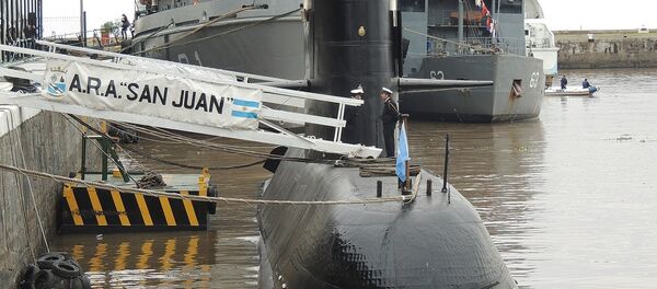 Tàu ngầm Argentina “San Juan” - Sputnik Việt Nam