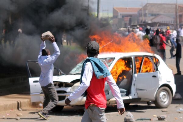 Kenya. Hành động kháng nghị tổng thống nước này tái cử. - Sputnik Việt Nam