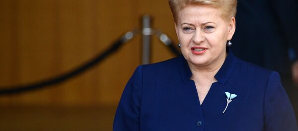 Президент Литвы Даля Грибаускайте - Sputnik Việt Nam