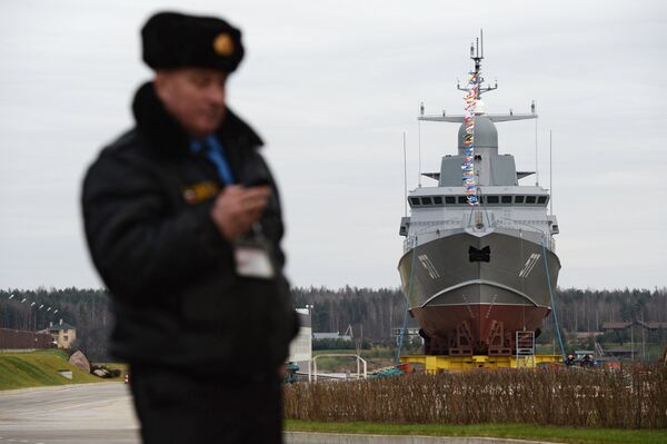 Tàu tên lửa nhỏ của Nga (tàu hộ tống) dự án 22800 Karakurt - Sputnik Việt Nam