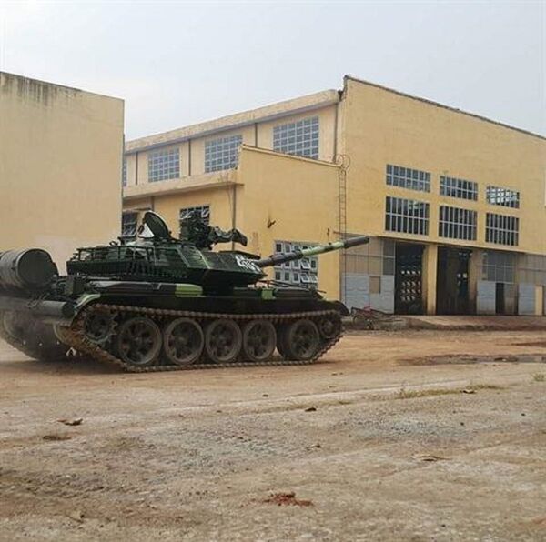 Diện mạo mới của chiếc T-55M3 - Sputnik Việt Nam