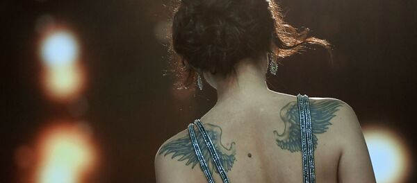  Nữ thí sinh cuộc thi Hoa hậu Moskva-2017 trên sân khấu nhà hát “Mir” tại Moskva - Sputnik Việt Nam