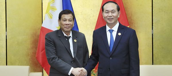 Chủ tịch nước Trần Đại Quang gặp song phương Tổng thống Philippines Rodrigo Duterte Chủ tịch nước Trần Đại Quang gặp song phương Tổng thống Philippines Rodrigo Duterte - Sputnik Việt Nam