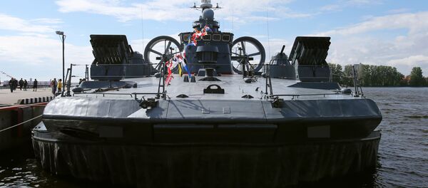 Tàu đổ bộ đệm khí Evgeny Kocheshkov. Tàu đổ bộ đệm khí Evgeny Kocheshkov. - Sputnik Việt Nam