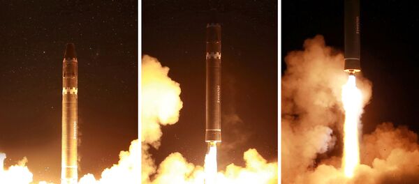 phóng tên lửa đạn đạo Hwasong-15 - Sputnik Việt Nam