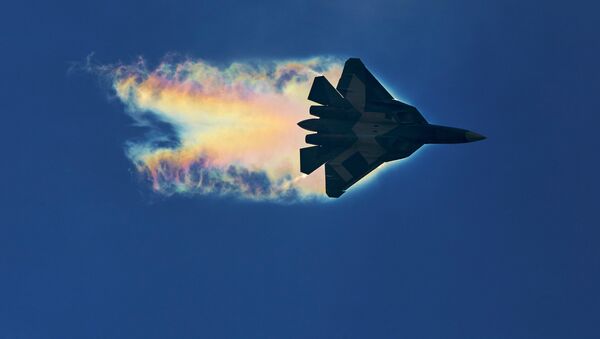 máy bay chiến đấu thế hệ thứ năm Su-57 - Sputnik Việt Nam