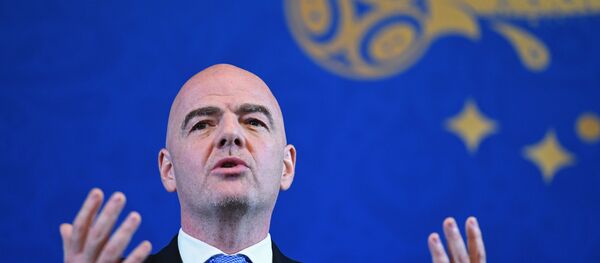 Chủ tịch Liên đoàn Bóng đá Quốc tế FIFA Gianni Infantino - Sputnik Việt Nam