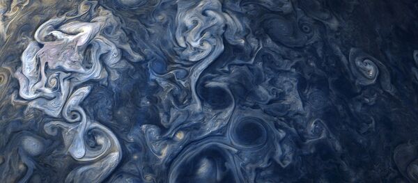 NASA đăng ảnh đám mây bất thường trên sao Mộc - Sputnik Việt Nam