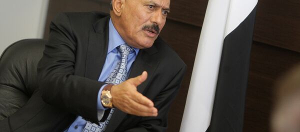 Премьер-министр РФ Владимир Путин встретился с президентом Йеменской Республики Али Абдаллой Салехом в рамках форума Технологии в машиностроении-2010 - Sputnik Việt Nam