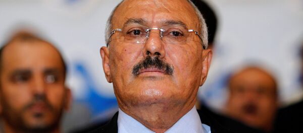 الرئيس السابق علي عبدالله صالح في صنعاء، اليمن 3 سبتمبر / أيلول 2012 - Sputnik Việt Nam