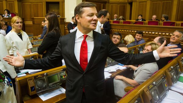 Thủ lĩnh Đảng cấp tiến Ukraina Oleg Lyashko - Sputnik Việt Nam