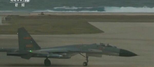 Hình ảnh chiến đấu cơ J-11B do CCTV Trung Quốc phát sóng - Sputnik Việt Nam