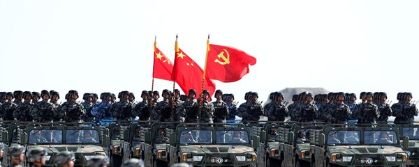 Quân đội Giải phóng Nhân dân Trung Quốc (PLA) đi diễu hành trong lễ diễu quân để kỷ niệm 90 năm thành lập quân đội tại Khu tự trị Nội Mông, Trung Quốc ngày 30 tháng 7 năm 2017 Quân đội Giải phóng Nhân dân Trung Quốc (PLA) đi diễu hành trong lễ diễu quân để kỷ niệm 90 năm thành lập quân đội tại Khu tự trị Nội Mông, Trung Quốc ngày 30 tháng 7 năm 2017 - Sputnik Việt Nam