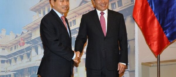 Phó Thủ tướng Phạm Bình Minh hội đàm với Bộ trưởng Ngoại giao CHDCND Lào Phó Thủ tướng Phạm Bình Minh hội đàm với Bộ trưởng Ngoại giao CHDCND Lào - Sputnik Việt Nam