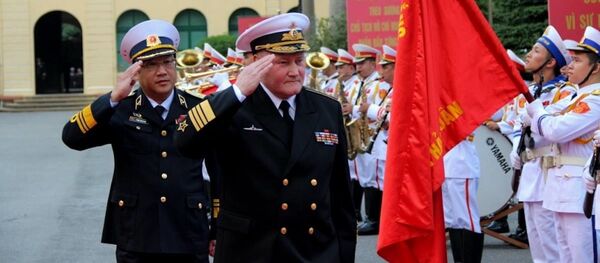 Đô đốc Korolev Vladimir Ivanovich, Tư lệnh Hải quân Liên bang Nga đến thăm Việt Nam. - Sputnik Việt Nam