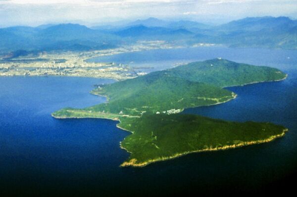 Bán đảo Sơn Trà nhìn từ trên cao.  - Sputnik Việt Nam