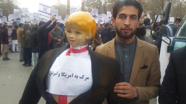 Biểu tình chống lại quyết định về Jerusalem tại Kabul Biểu tình chống lại quyết định về Jerusalem tại Kabul - Sputnik Việt Nam