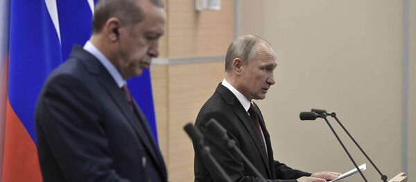 Vladimir Putin và Recep Tayyip Erdogan - Sputnik Việt Nam