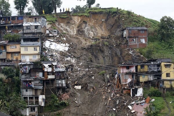 Tháng Tư. Colombia. Vụ lở đất. - Sputnik Việt Nam