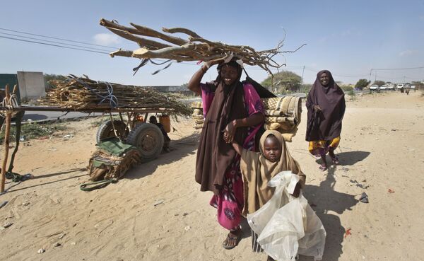 Tháng Ba. Somalia. Hạn hán. - Sputnik Việt Nam