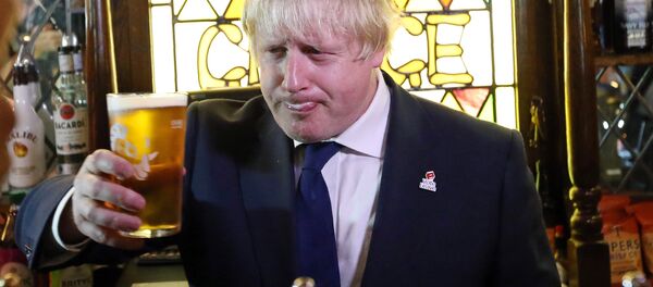 Người đứng đầu Bộ Ngoại giao Anh Boris Johnson Người đứng đầu Bộ Ngoại giao Anh Boris Johnson - Sputnik Việt Nam