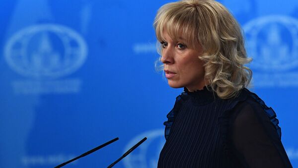 Đại diện chính thức của Bộ Ngoại giao Nga Maria Zakharova - Sputnik Việt Nam