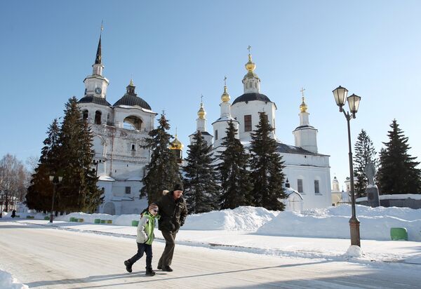 Khách bộ hành ở Veliky Ustyug - Sputnik Việt Nam