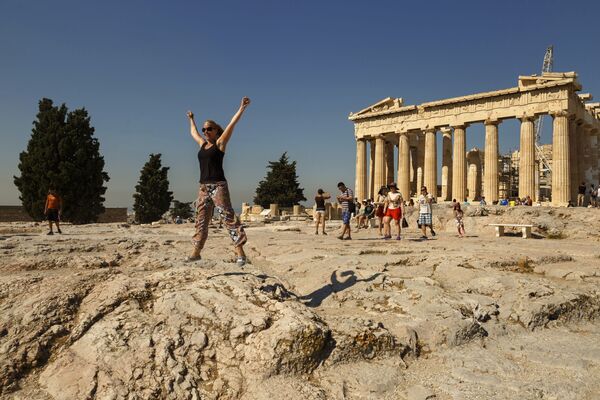 Parthenon ở Acropolis - Athens - Sputnik Việt Nam