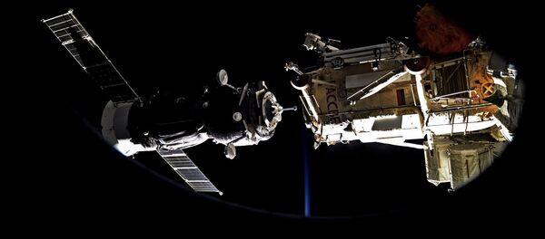 Tàu vũ trụ Soyuz lên trạm ISS - Sputnik Việt Nam