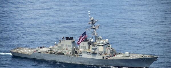 Tàu USS Stethem ở Biển Đông - Sputnik Việt Nam