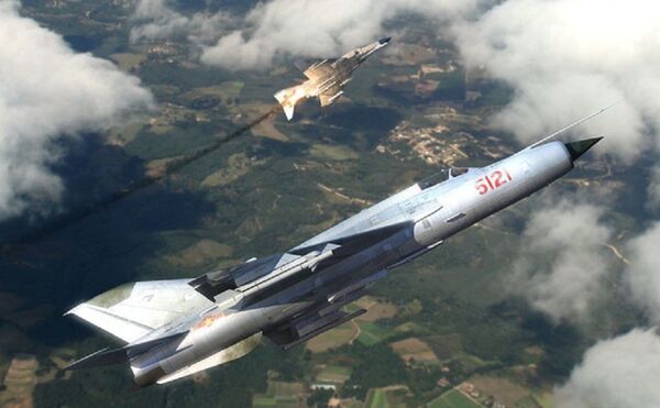 Tiêm kích MiG-21 của Không quân Việt Nam. Tiêm kích MiG-21 của Không quân Việt Nam. - Sputnik Việt Nam