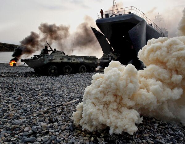 Xe bọc thép thủy quân lục chiến Xe bọc thép thủy quân lục chiến - Sputnik Việt Nam