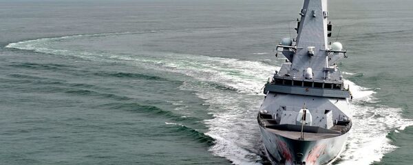 Tàu HMS Dragon của hải quân Anh Tàu HMS Dragon của hải quân Anh - Sputnik Việt Nam
