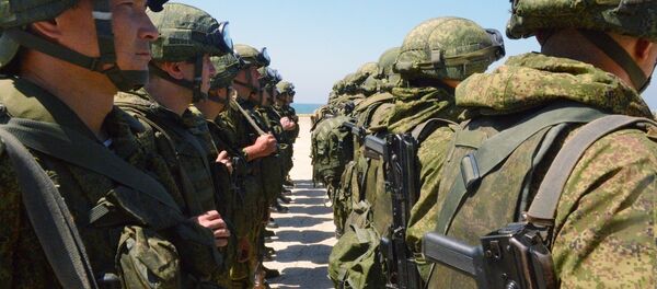 Enseñanzas conjuntas ruso-sirias en Tartus (archivo) - Sputnik Việt Nam