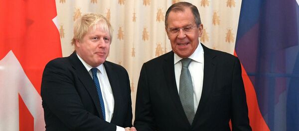 Sergei Lavrov và Boris Johnson - Sputnik Việt Nam