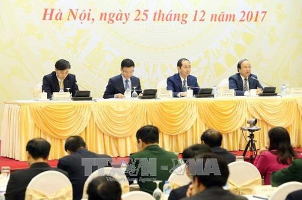 Chủ tịch nước Trần Đại Quang, Trưởng Ban Chỉ đạo cải cách Tư pháp Trung ương dự Hội nghị toàn quốc triển khai công tác tư pháp năm 2018. Chủ tịch nước Trần Đại Quang, Trưởng Ban Chỉ đạo cải cách Tư pháp Trung ương dự Hội nghị toàn quốc triển khai công tác tư pháp năm 2018. - Sputnik Việt Nam