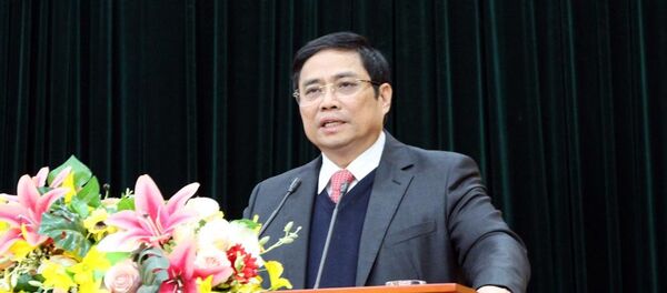 Trưởng Ban Tổ chức TƯ Phạm Minh Chính - Sputnik Việt Nam