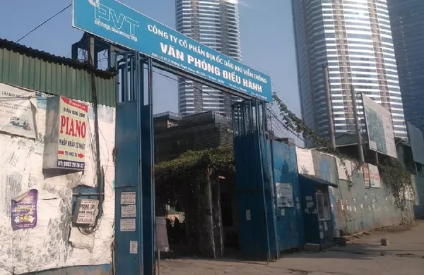 Dự án Nam Đàn Plaza trên đường Phạm Hùng, quận Nam Từ Liêm, Hà Nội