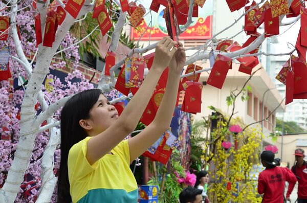 Tết Nguyên Đán  tại Việt Nam. - Sputnik Việt Nam