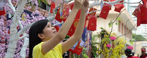 Tết Nguyên Đán  tại Việt Nam.  - Sputnik Việt Nam