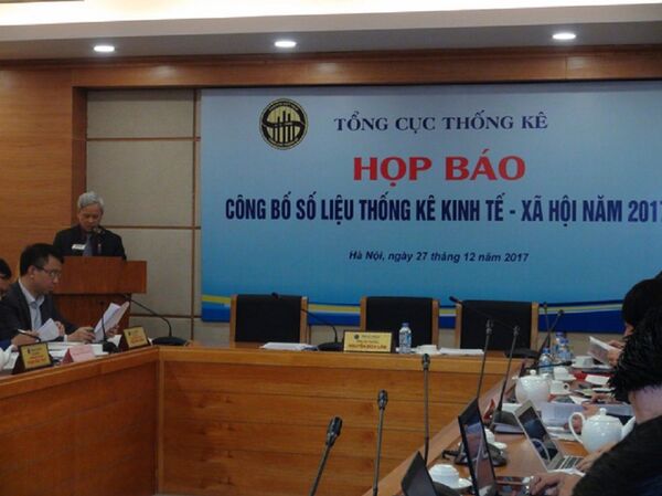 Tổng cục Thống kê thông tin mức tăng GDP năm 2017 vượt mục tiêu đề ra với 6,81% - Sputnik Việt Nam