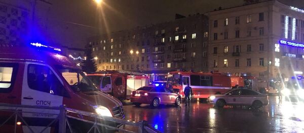 Explosion in a shop in the Russian city of St. Petersburg on December 27, 2017 - Sputnik Việt Nam