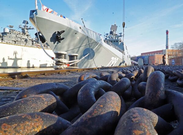 Nga củng cố sức mạnh của Hải quân bằng tàu khu trục mới Đô đốc Makarov” (Ảnh) - Sputnik Việt Nam