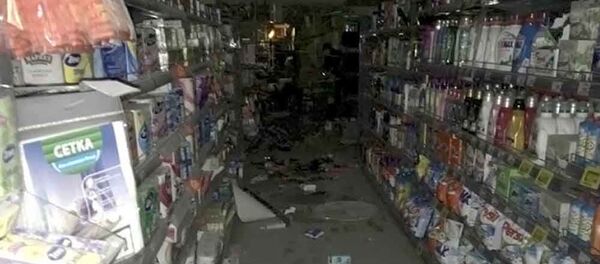 Последствия взрыва в магазине Перекресток в Санкт-Петербурге Последствия взрыва в магазине Перекресток в Санкт-Петербурге - Sputnik Việt Nam